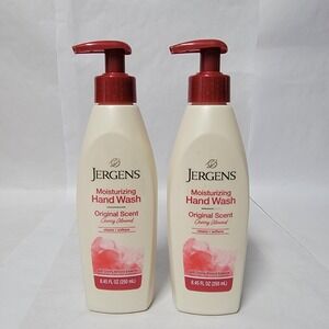 Stocking Stuffer Jergens Moisturizing Hand Wash Cherry Almond 2 Pack 8.45 oz